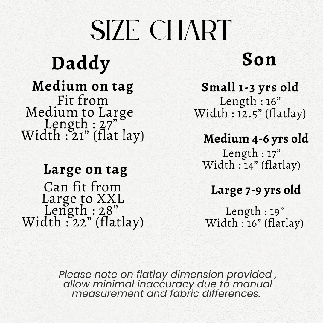 Daddy & Son Polo to match your Family Set