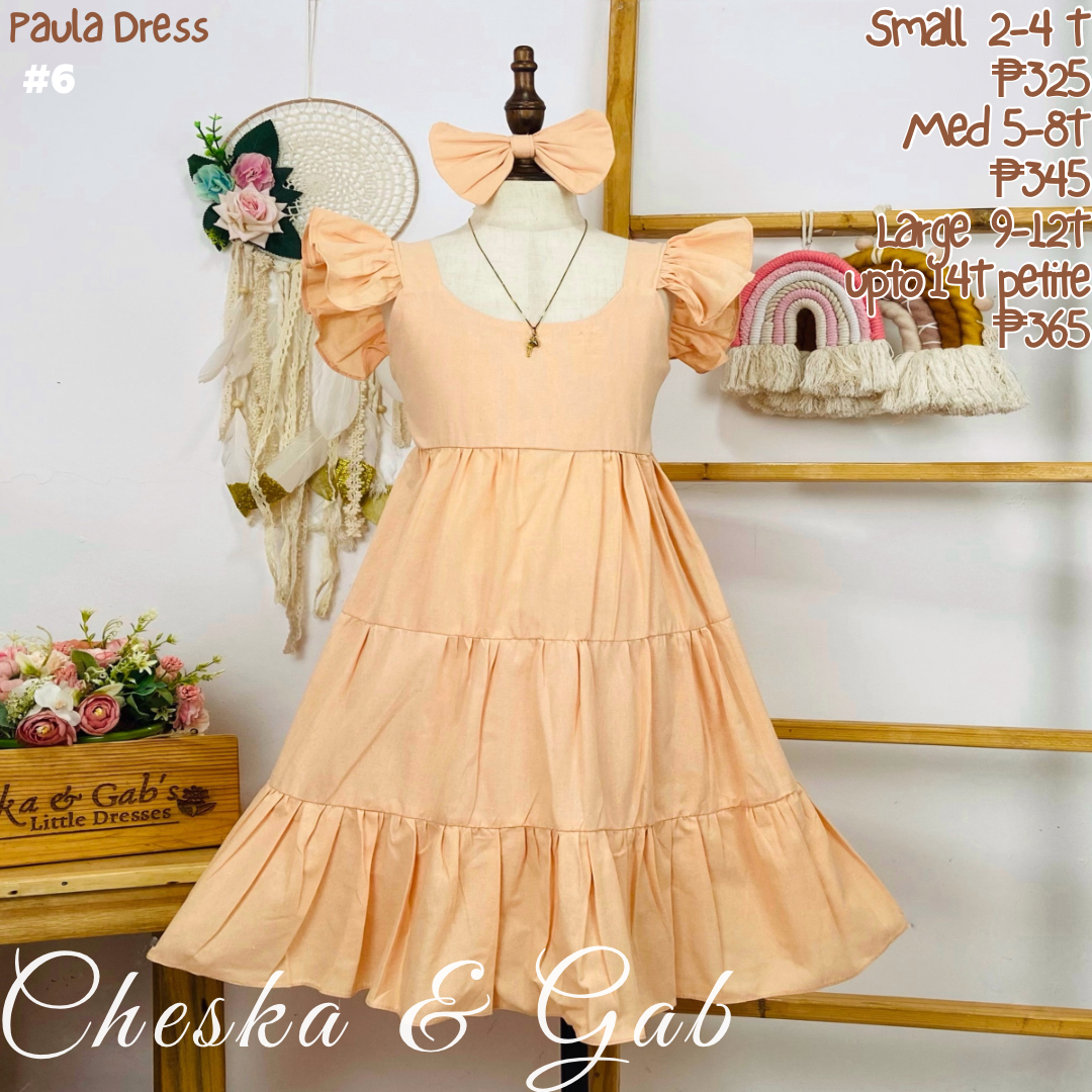 Paula Dress - Cotton Linen