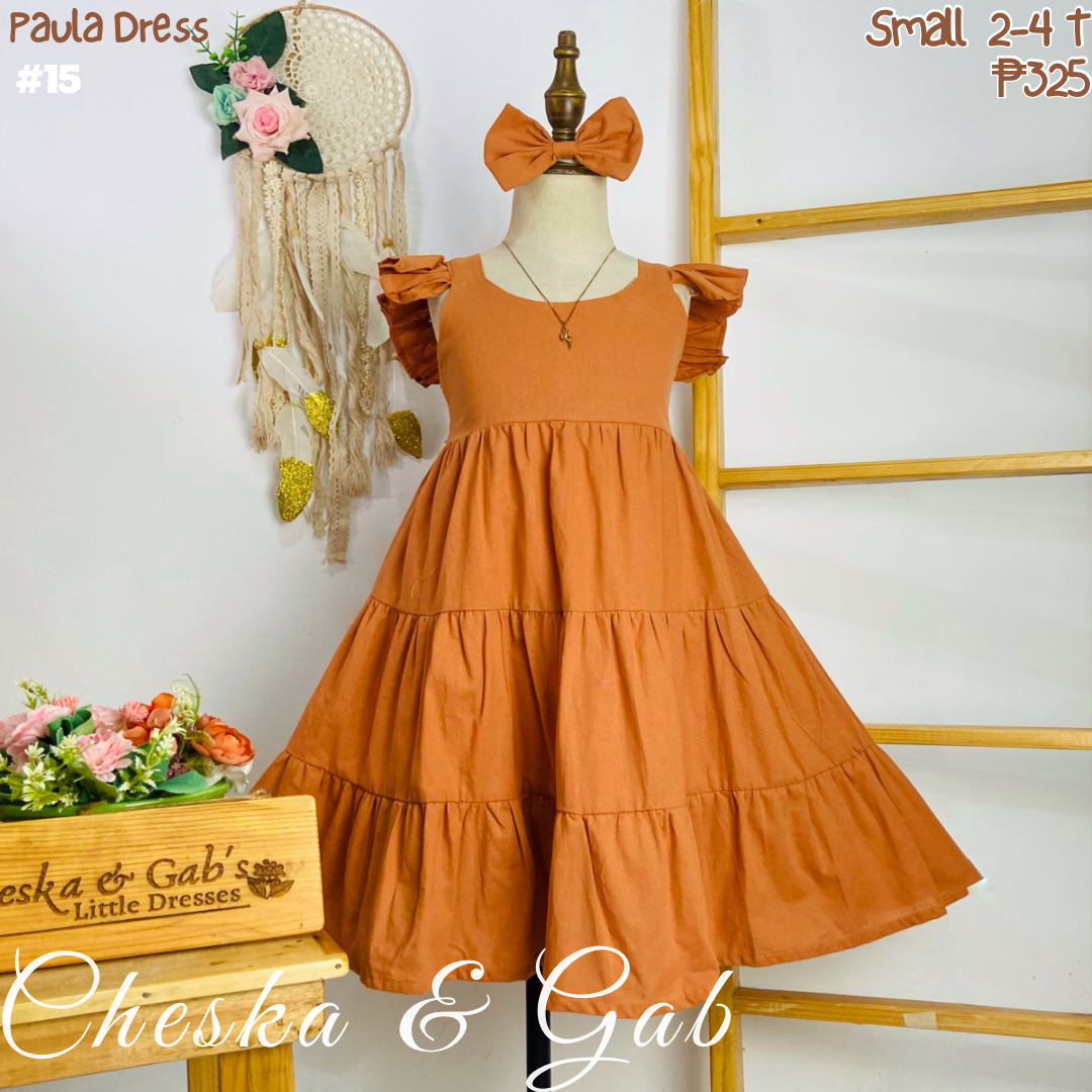 Paula Dress - Cotton Linen
