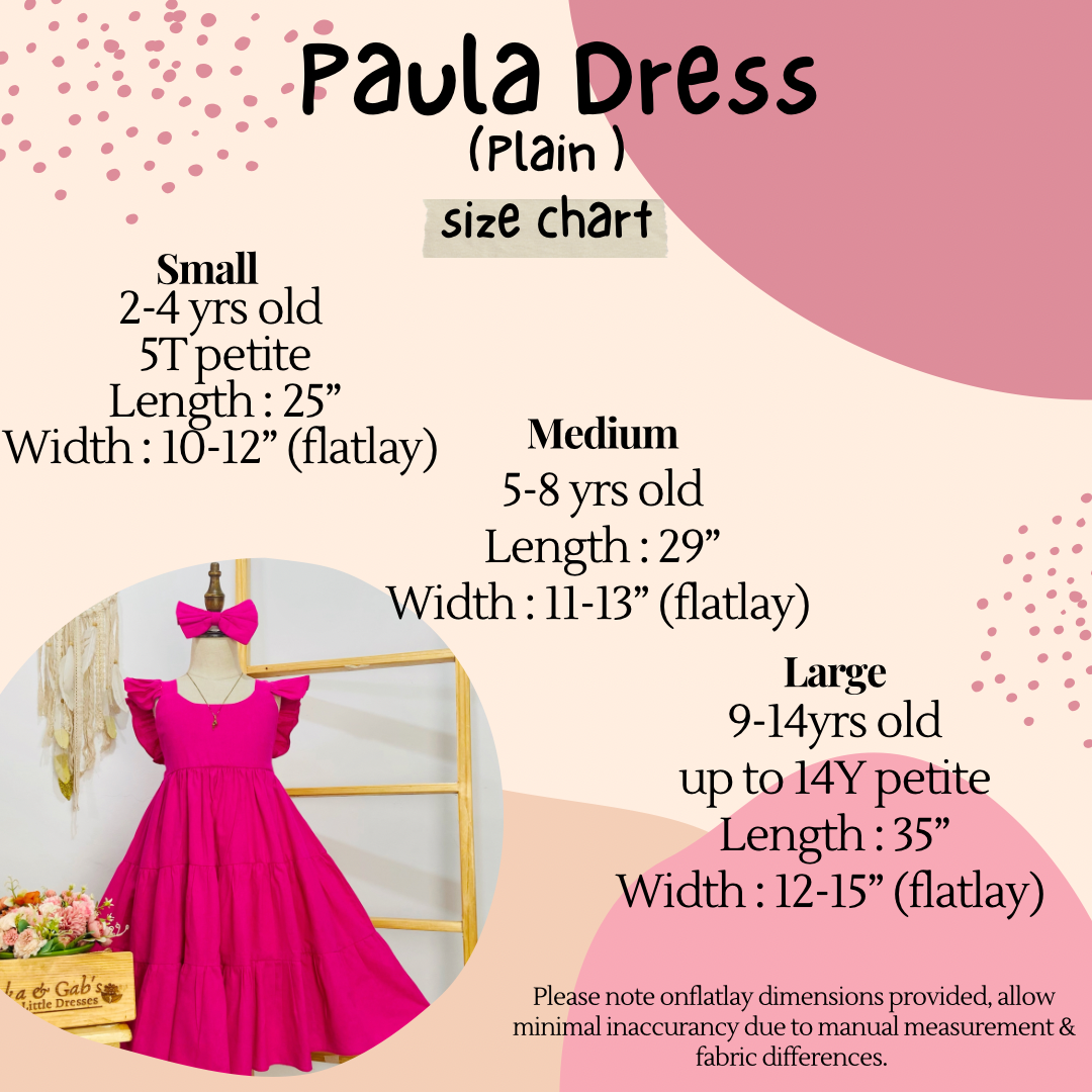Paula Dress - Cotton Linen