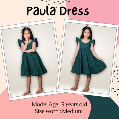 Paula Dress - Cotton Linen