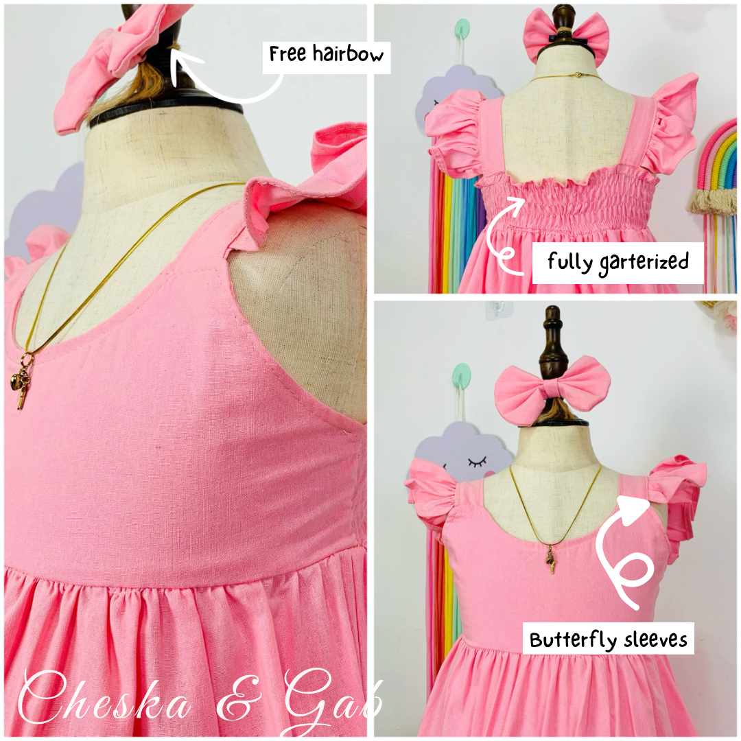 Paula Dress - Cotton Linen