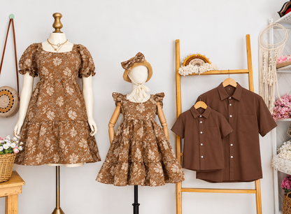 Ellara Brocade Family Set