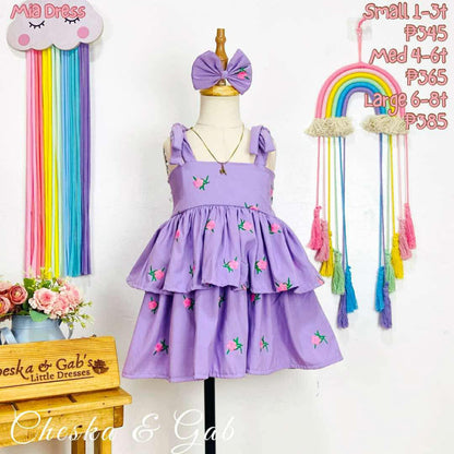 Mia Dress - Embroidery