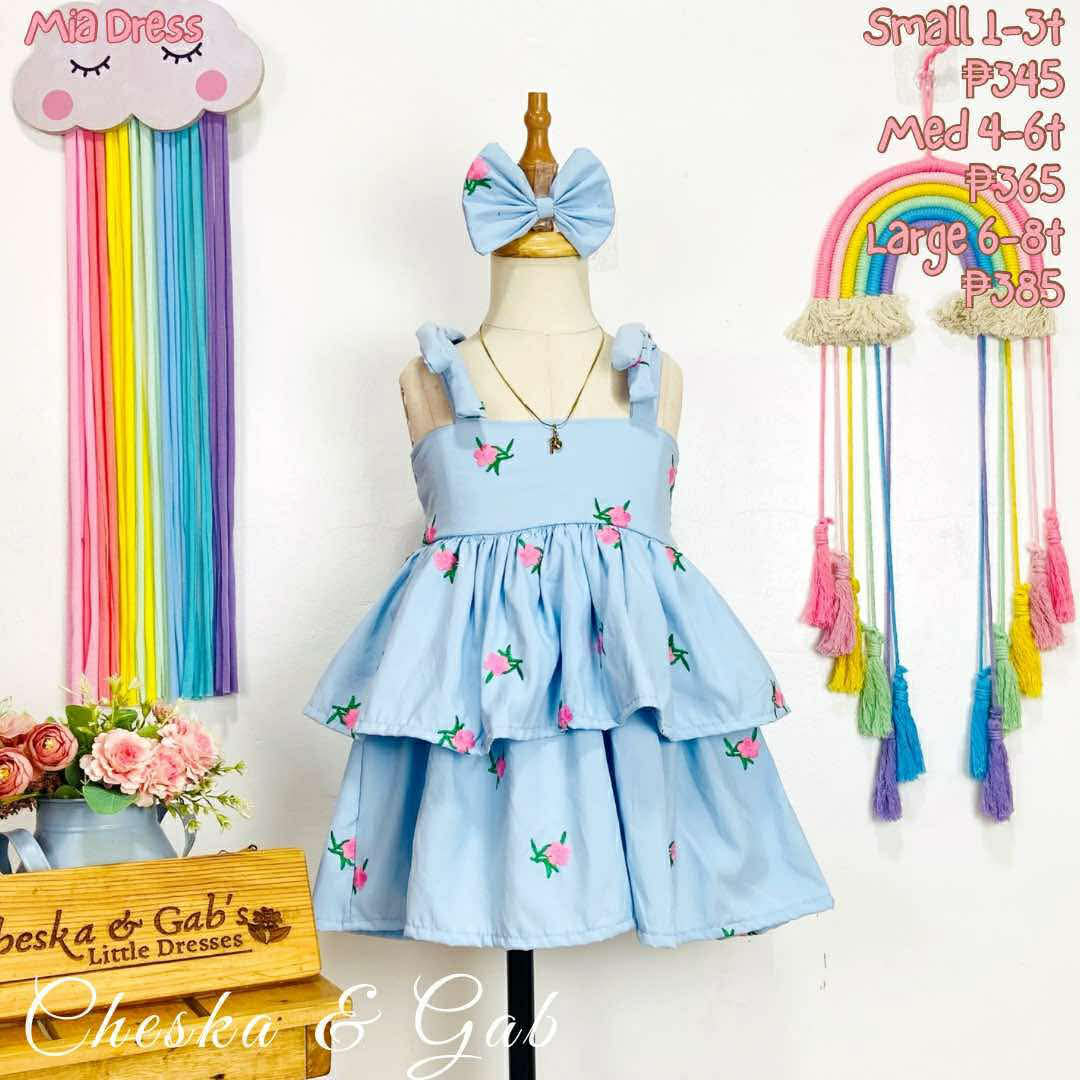 Mia Dress - Embroidery