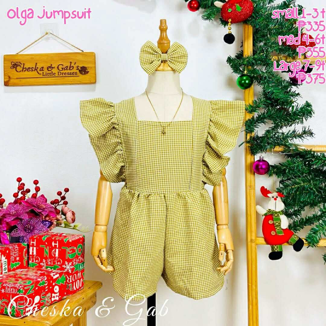 Olga Checkered Jumpsuit
