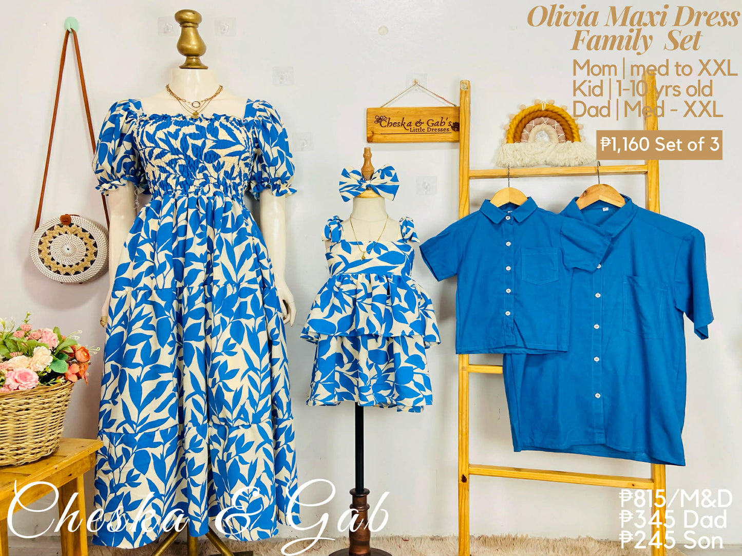 Olivia + Mia Family Set