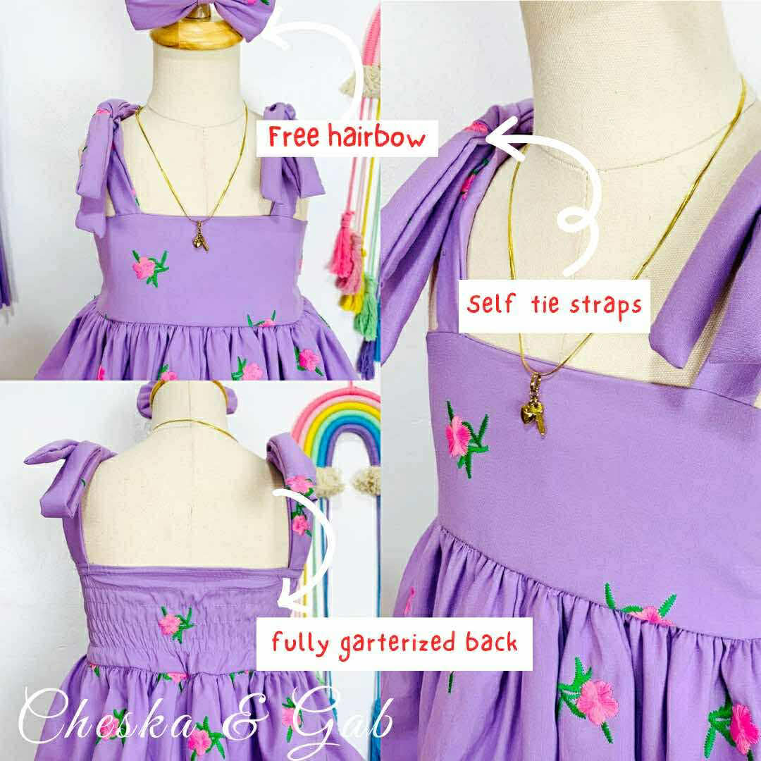 Mia Dress - Embroidery